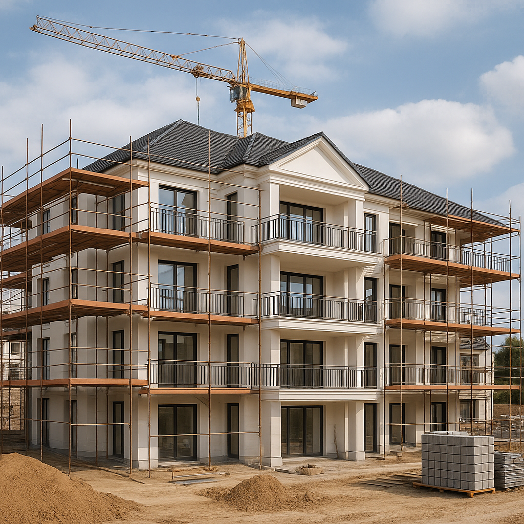 مشروع بناء جديد لمجمع سكني - مشروع بناء جديد في المنطقة الشرقية لد…