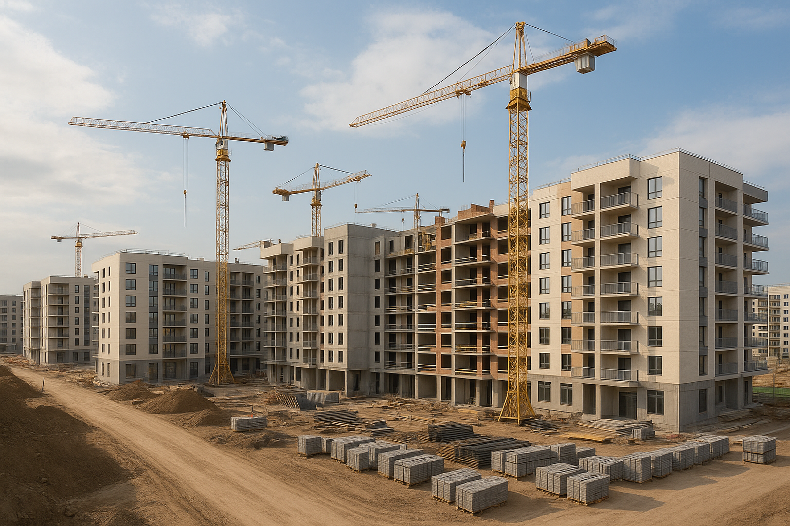 مشروع بناء جديد لمجمع سكني - مشروع بناء جديد في المنطقة الشرقية لد…