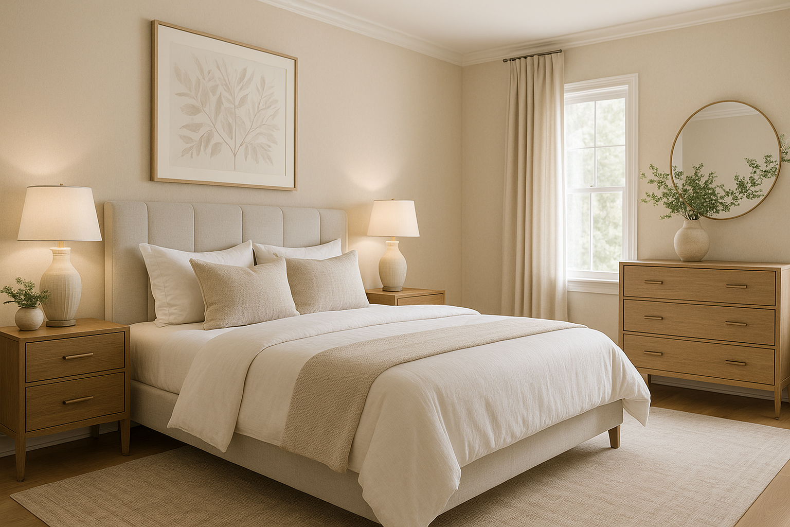 تجديد شامل لديكور وأثاث غرفة - مشروع ديكور في المنطقة الشرقية لدى…