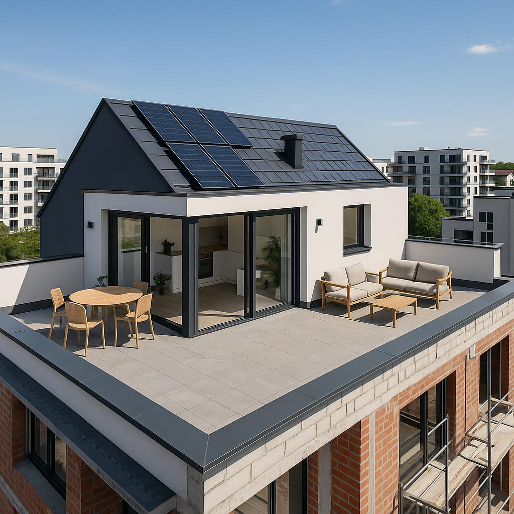 تصميم وتجهيز شقة بسطح لمشروع - مشروع ديكور في المنطقة الوسطى لدى ب…