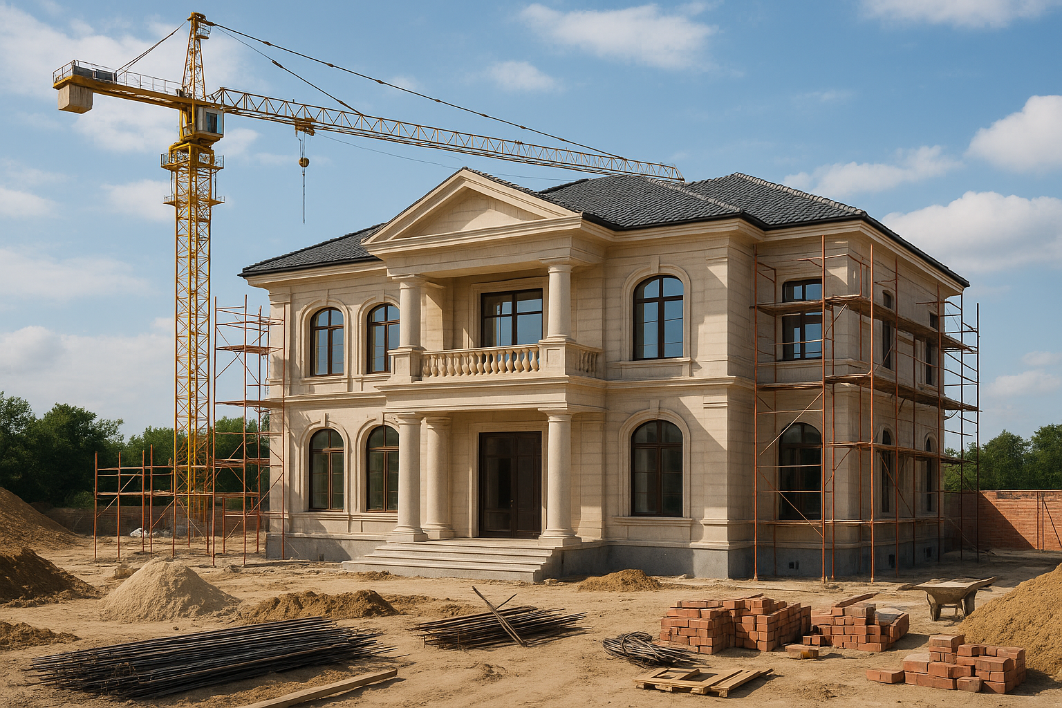 “مشروع بناء جديد لفيلا سكنية - مشروع بناء جديد في المنطقة الغربية…