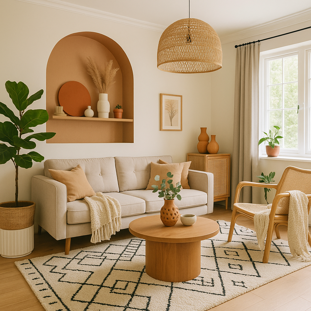 تحسينات ديكور إبداعية لبيت جاهز! - مشروع ديكور في المنطقة الوسطى ل…