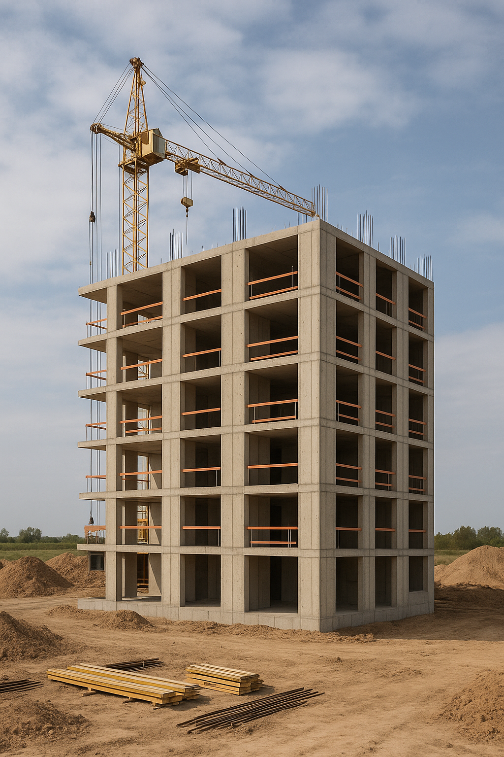 بناء عمارة سكنية جديدة من - مشروع بناء جديد في المنطقة الغربية لدى…