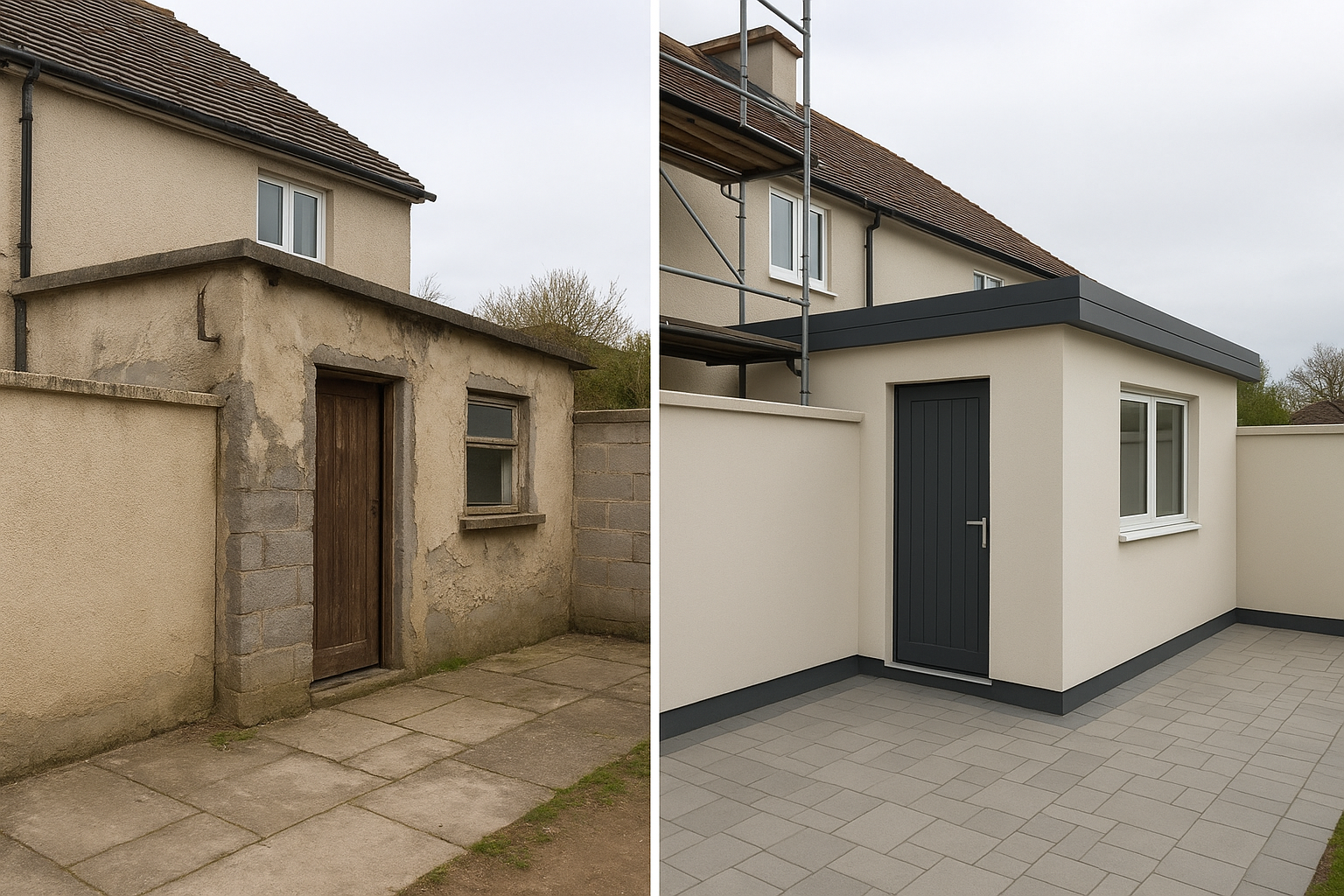 إعادة بناء وتحديث شامل للملحق - مشروع تشطيب في المنطقة الوسطى لدى…