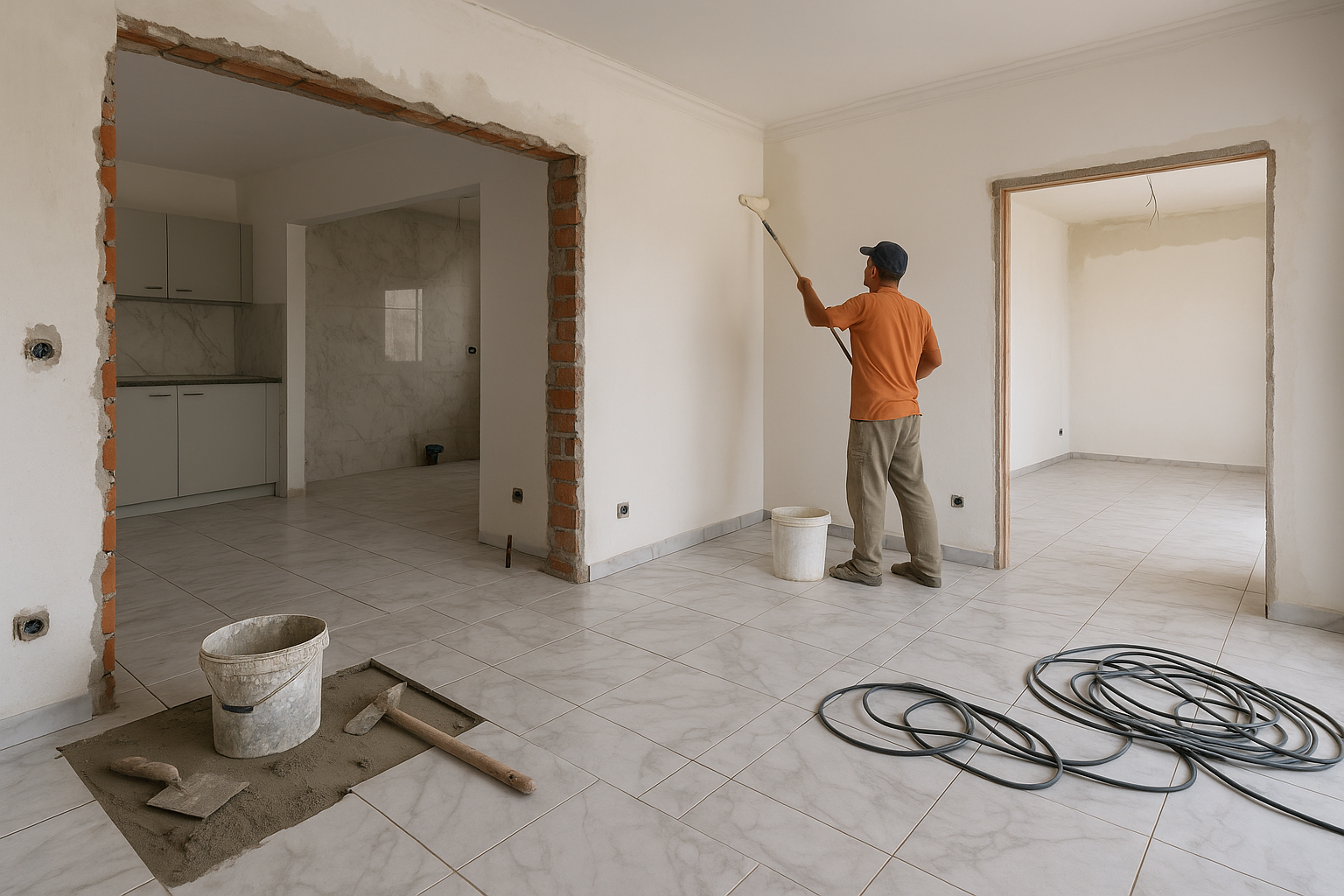 مشروع ترميم وصيانة شامل: قص - مشروع ترميم وصيانة في المنطقة الوسطى…