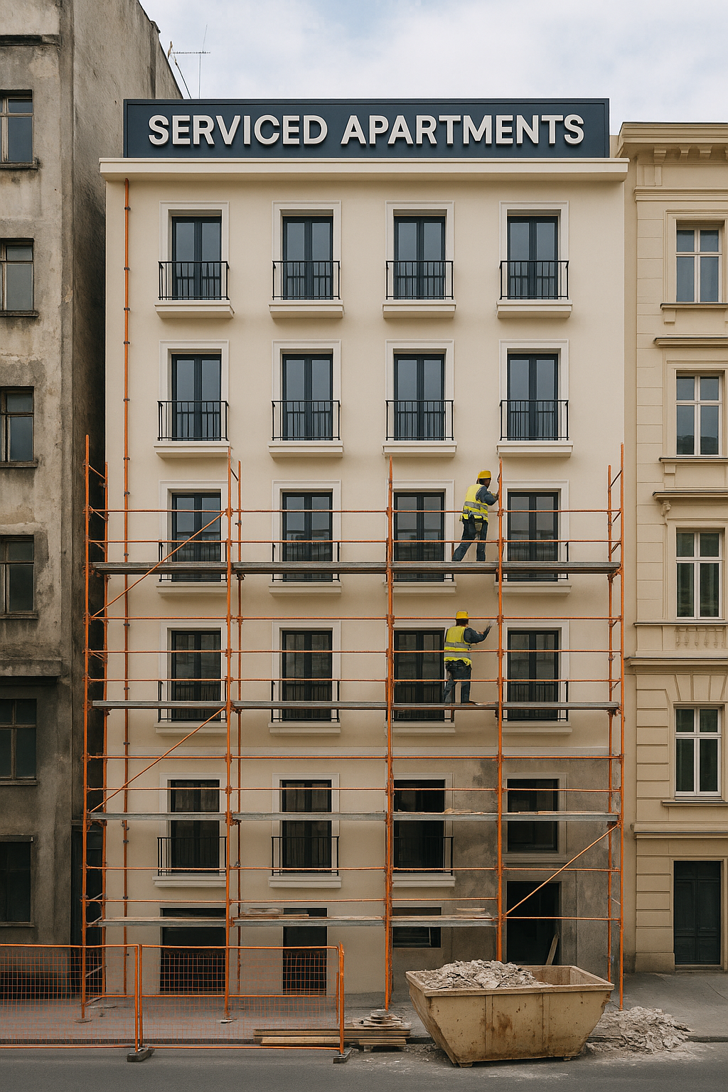 تحويل عمارة سكنية من ٦ - مشروع ترميم وصيانة في المنطقة الغربية لدى…