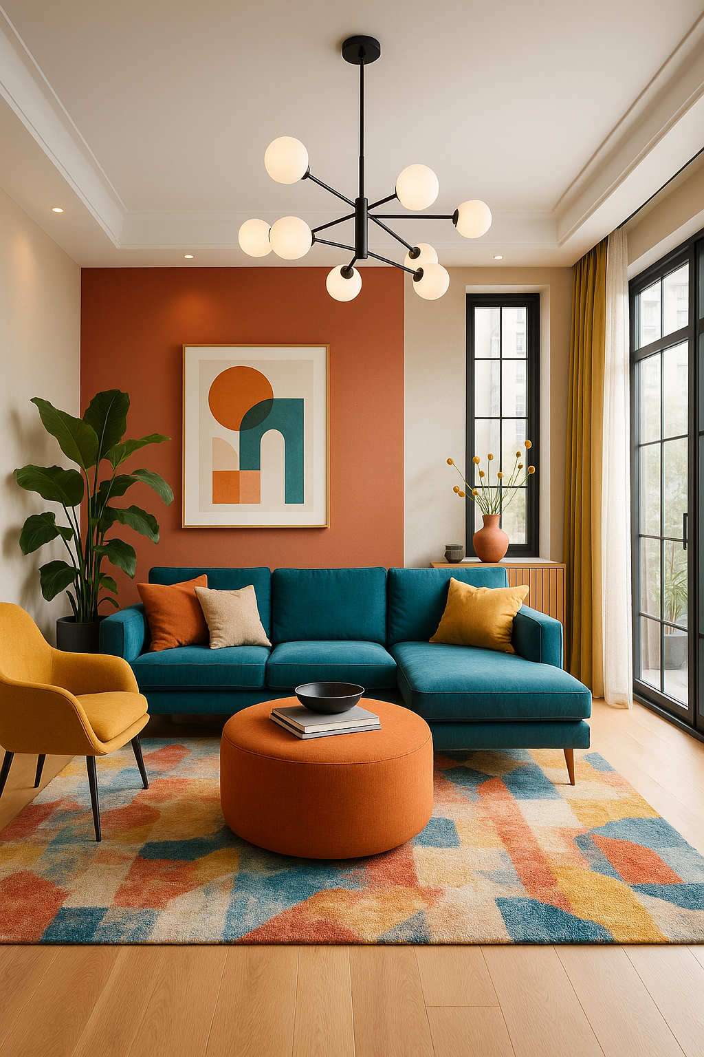 تصميم ديكور مبتكر لشقق عصرية - مشروع ديكور في المنطقة الغربية لدى…